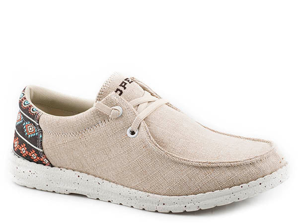 Roper Little Kids Tan Lace Up