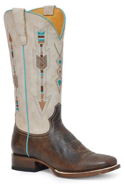 Roper Ladies Wide Calf Arrow Boots