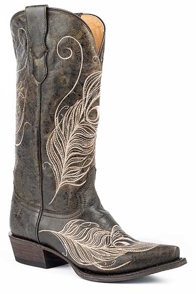 Roper Ladies Snip Toe Peacock