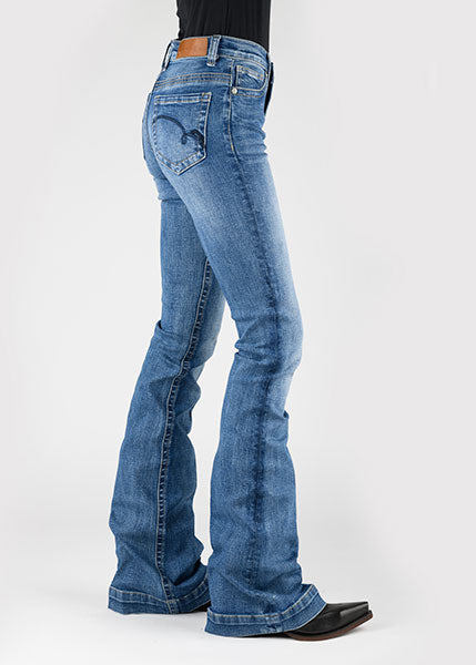 Tin Haul Womens Jean Libby High Rise Flare
