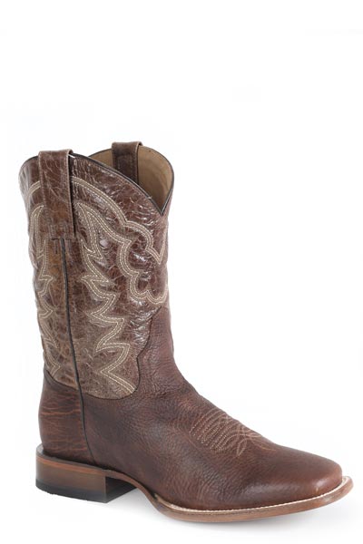Stetson Square Toe Brown