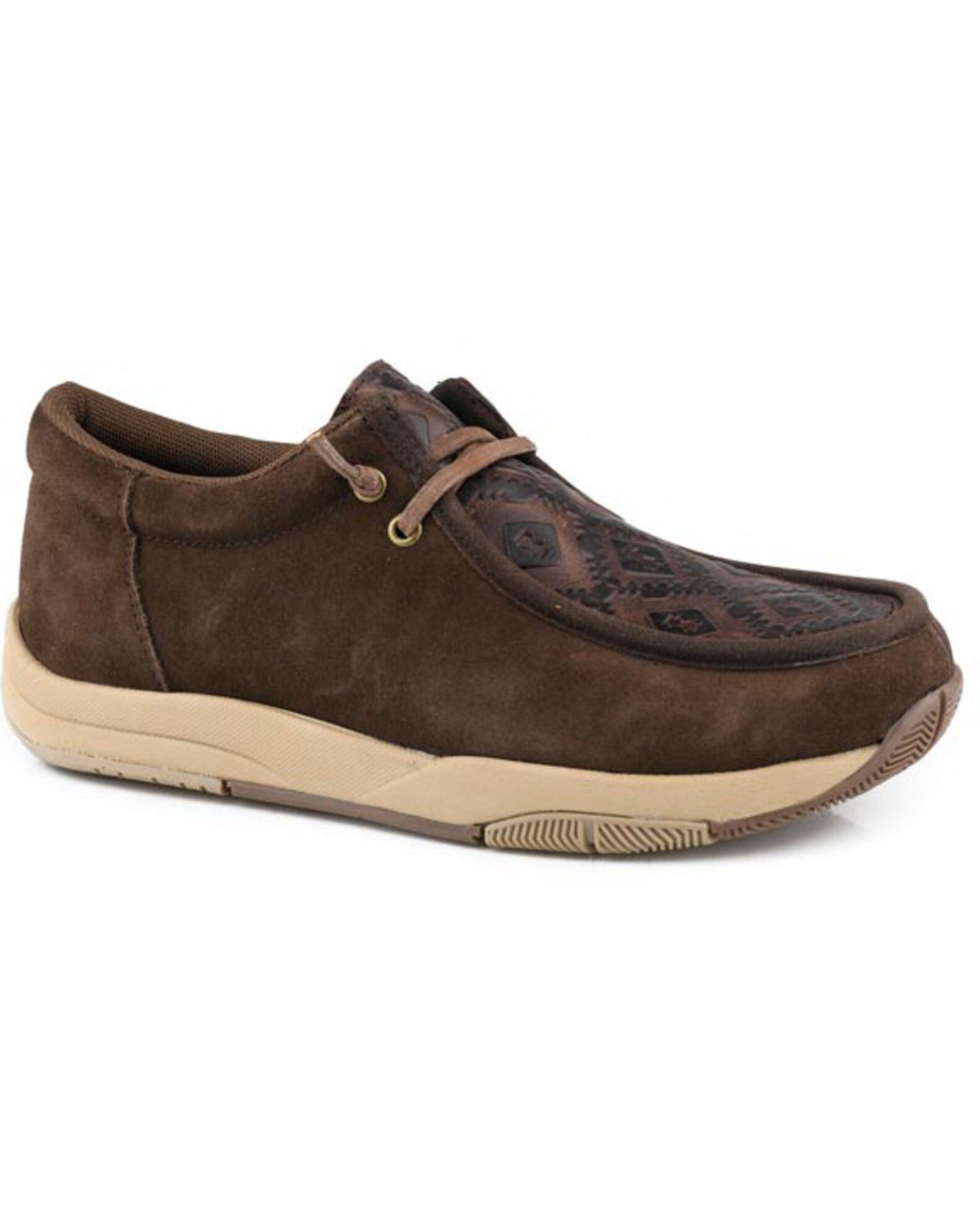 Roper Ladies Tooled Leather Moc