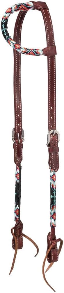 Tough1 Beaded One Ear Head Stall