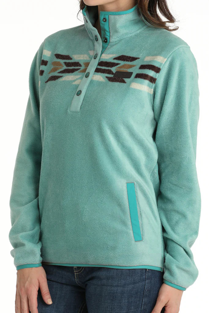 Cinch Turq. Fleece