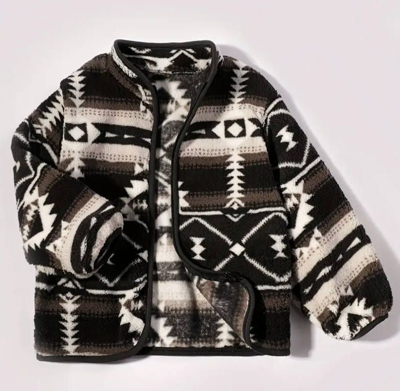 Unisex Toddler Aztec Zip Up