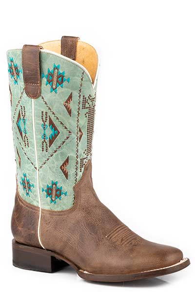 ROPER LADIES SQUARE TOE FLEX