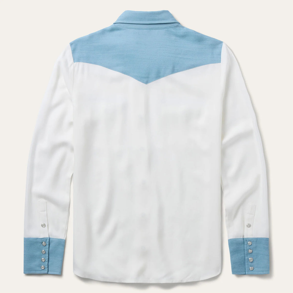 Womens Stetson Solid Rayon Twill-Cream