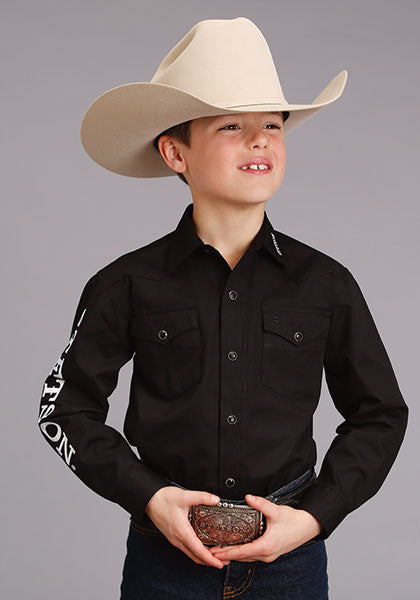 Kids Stetson Button Up