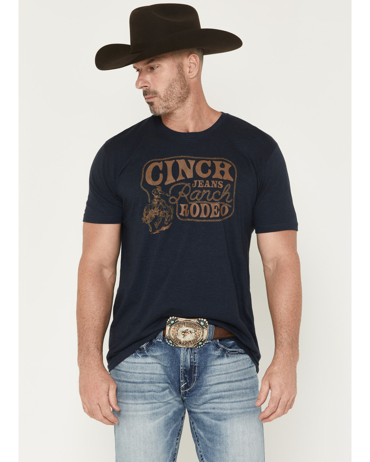 Mens Cinch S/S Tee Navy