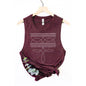COWBOY BOOTS TOE STITCHED MINERAL GRAPHIC TANK TOP