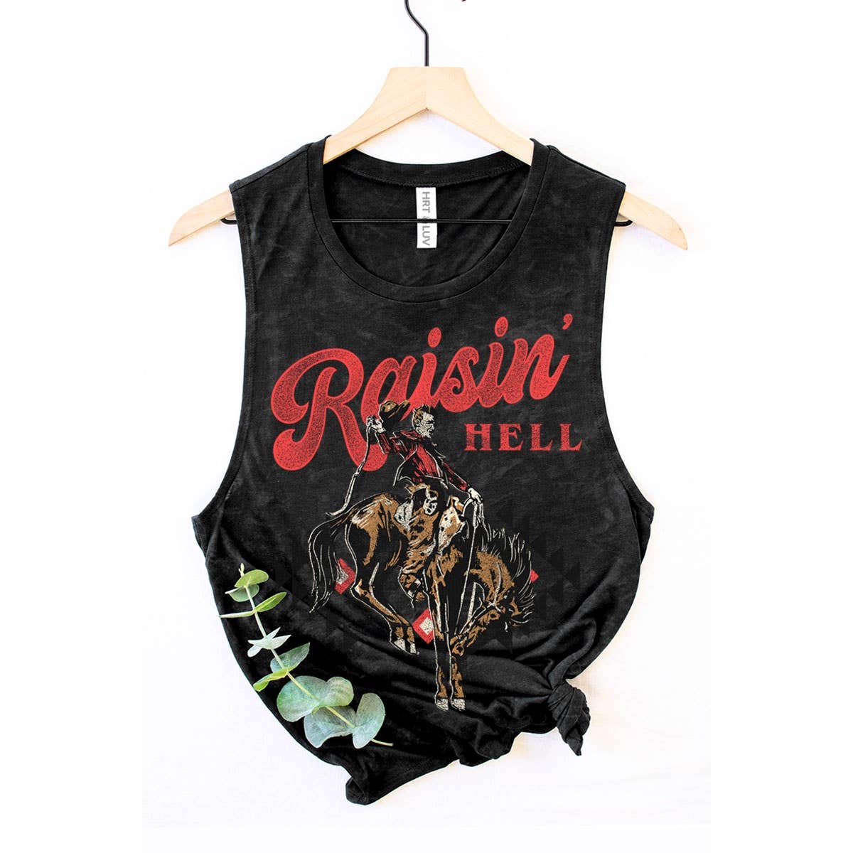 RAISIN HELL MINERAL GRAPHIC TANK TOP