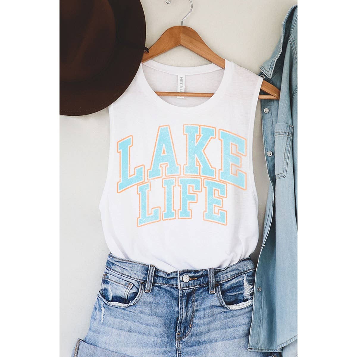 LAKE LIFE GRAPHIC TANK TOP