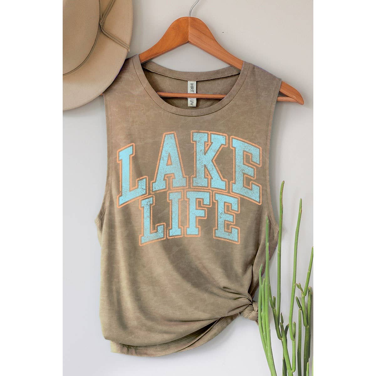 LAKE LIFE GRAPHIC TANK TOP