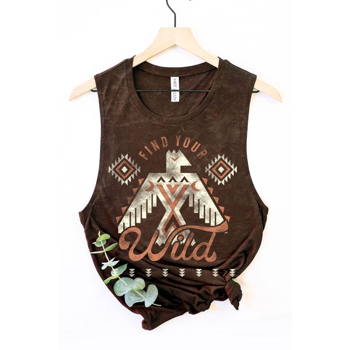 FIND YOUR WILD MINERAL GRAPHIC TANK TOP