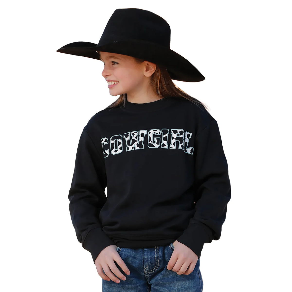 Cruel Girls Cowgirl Crew Neck
