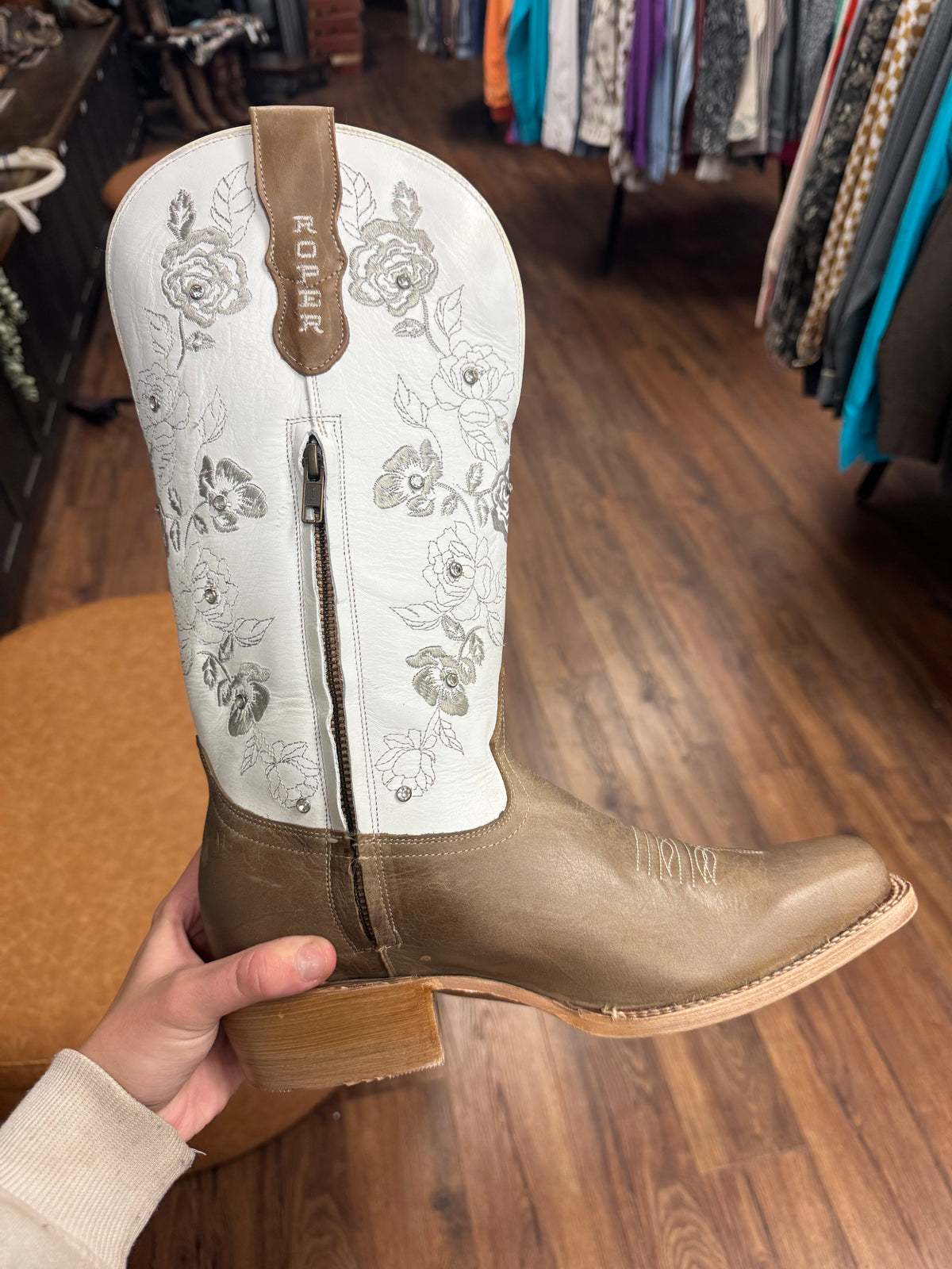 Womens Chloe Roper Boots