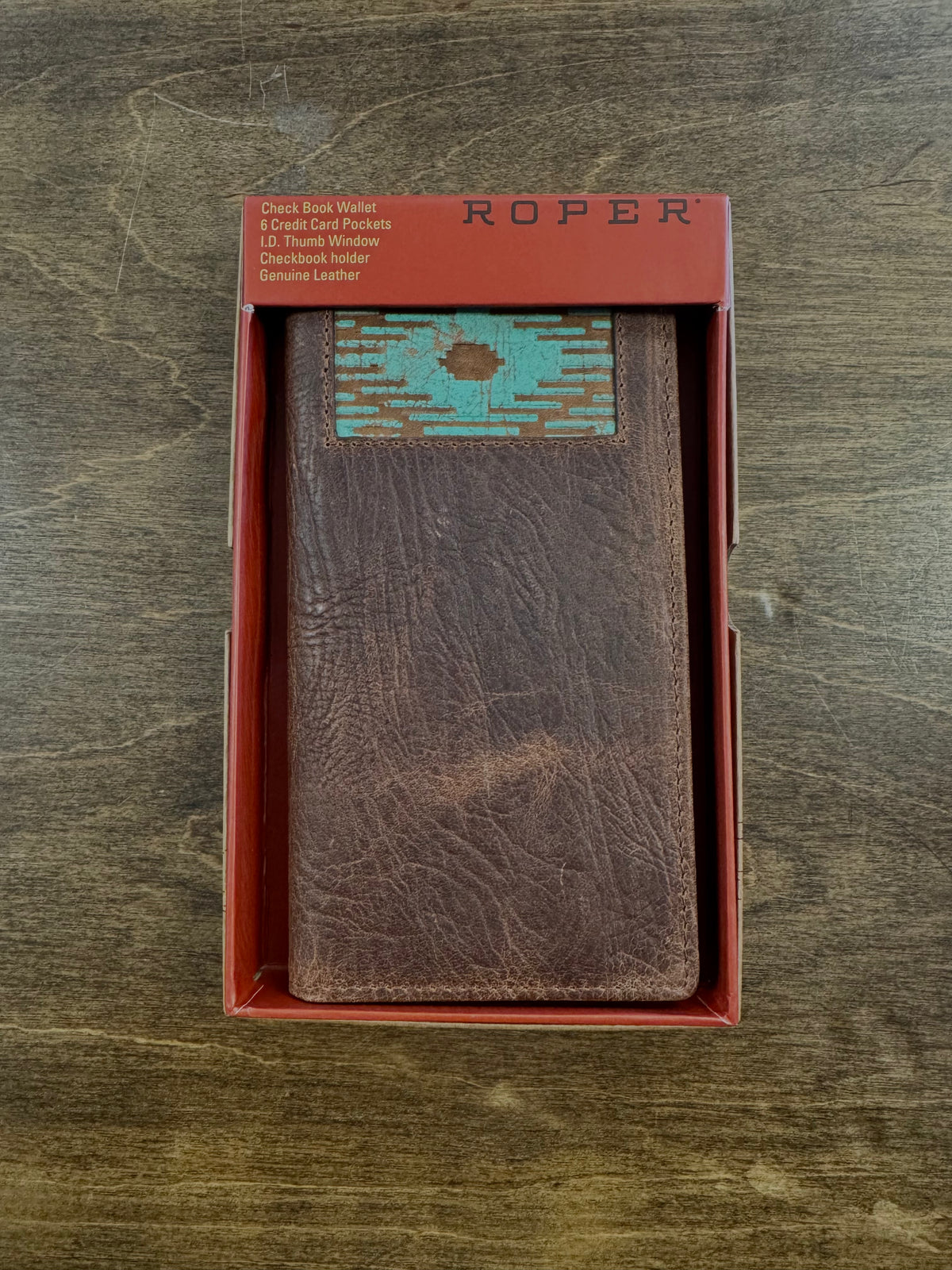 Men's Roper Check Wallet
