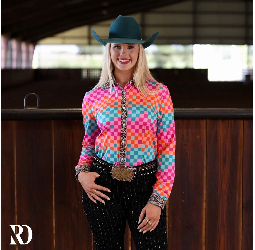 RD Womens Diego Untamed Rodeo Performance Shirt