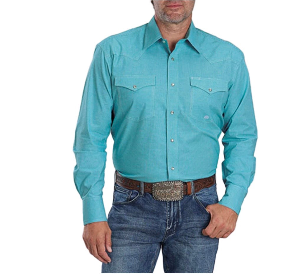 Men's Roper Amarillo L/S Snap Stretch