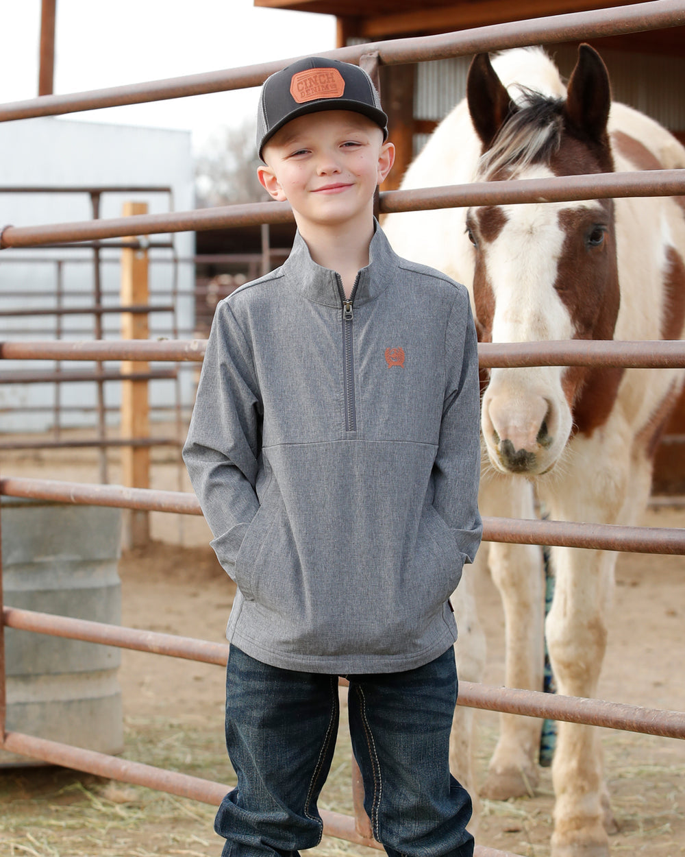 Cinch Boy's Long Sleeve Windbreaker