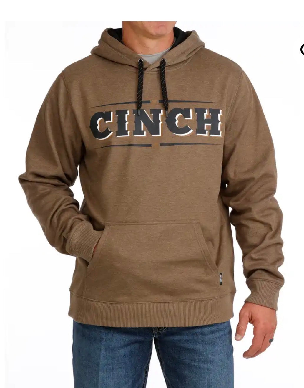 Cinch Men's Pullover Brown