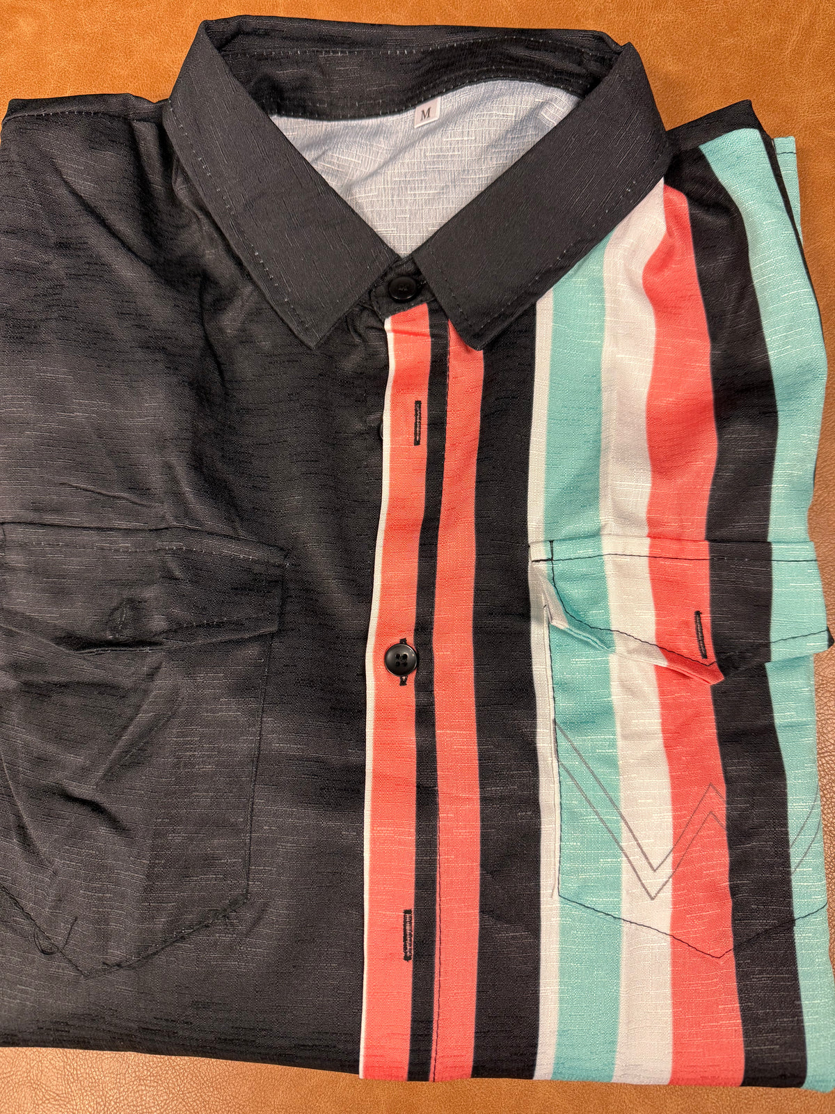Mens Light Weight Black/Orange/Green/White