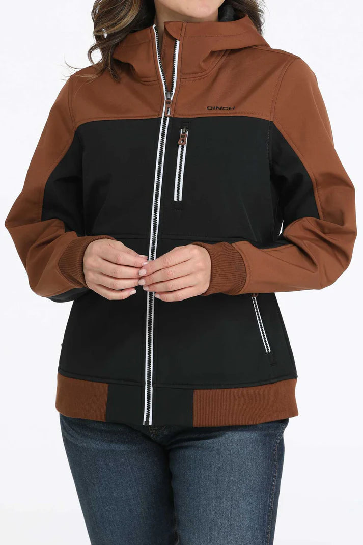 Womens Cinch Bonded Jacket Brown