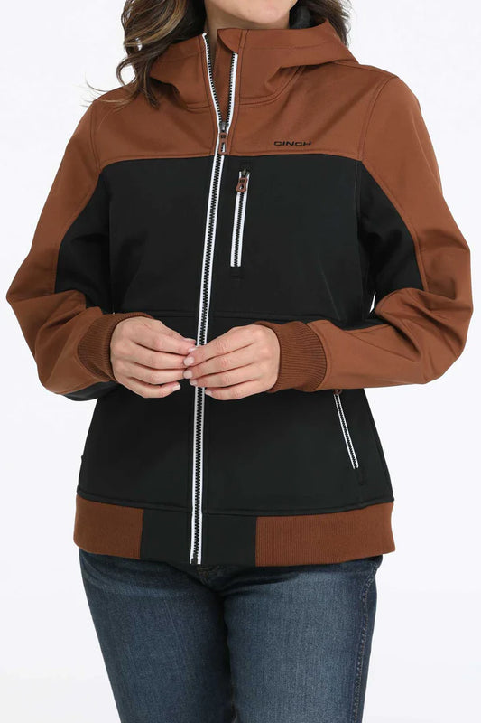 Womens Cinch Bonded Jacket Brown