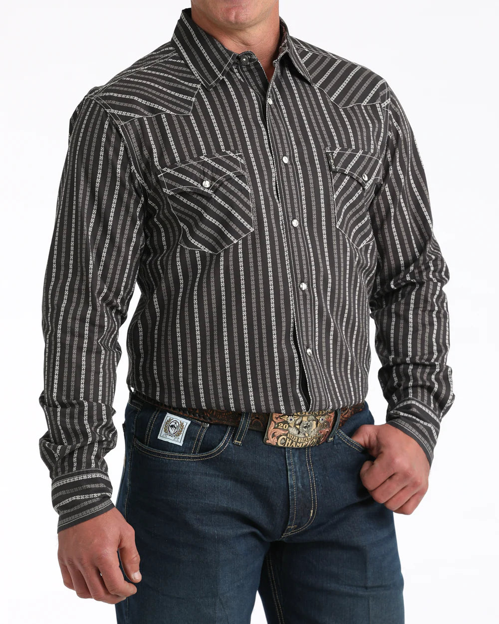 MENS CINCH WESTERN SNAP