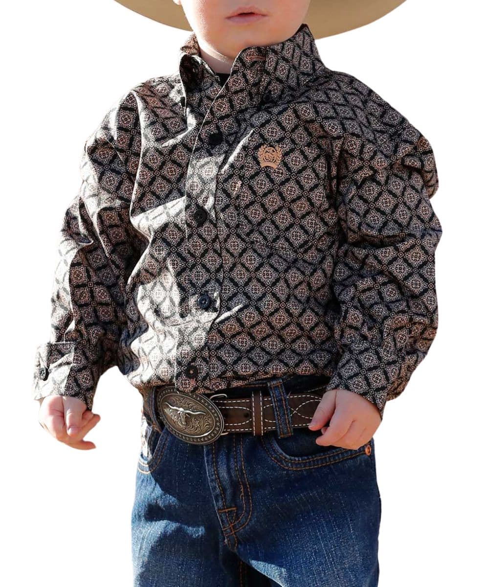 Cinch Toddler Button Down