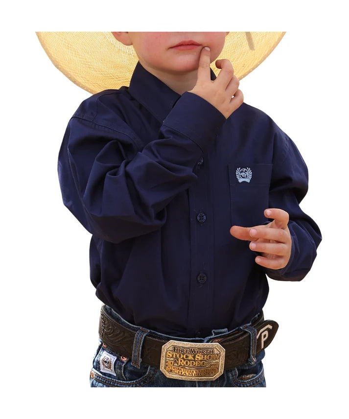 Little Boys Solid Royal