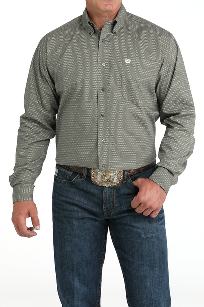 Cinch L/S Print Olive