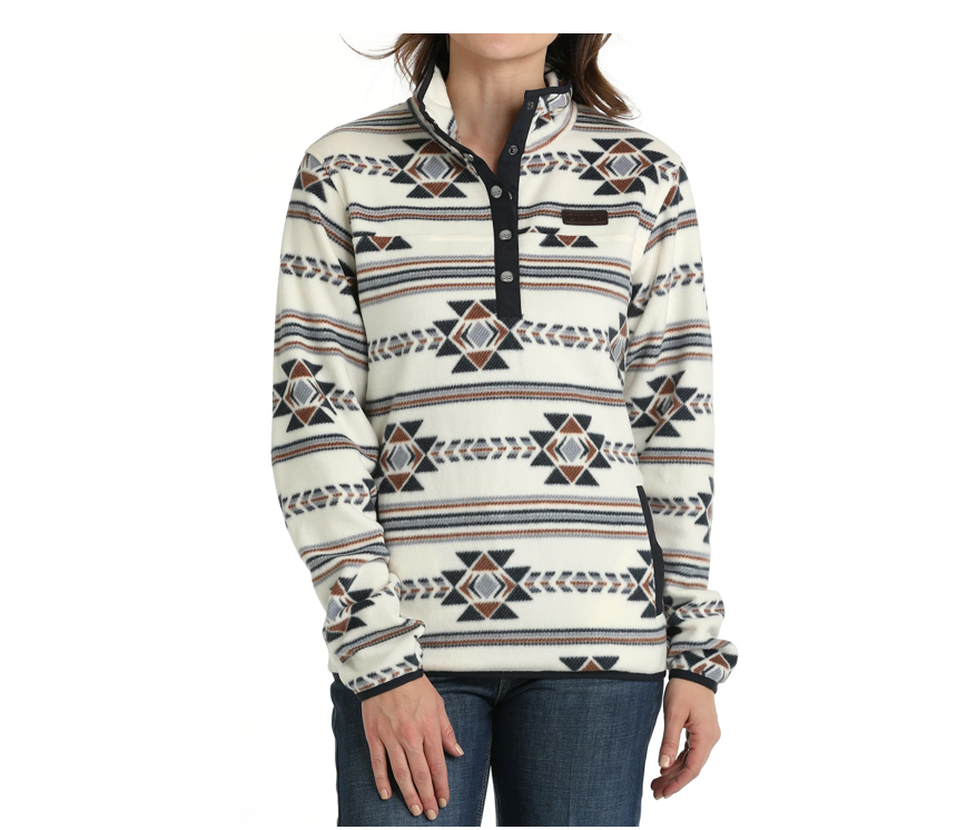 Cinch Womans Polar Fleece - Aztec Print