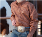 Cinch Youth Boy's L/S Tonal Paisley Western Button Down Shirt