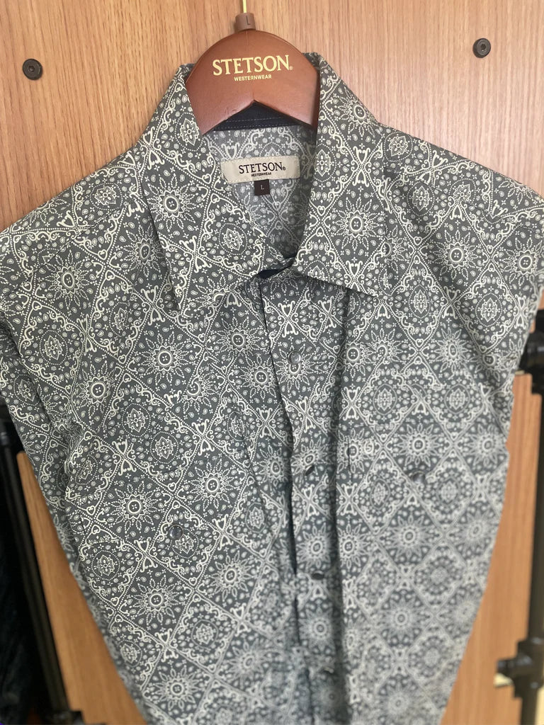 Stetson L/S Snap Up Shirt Men's