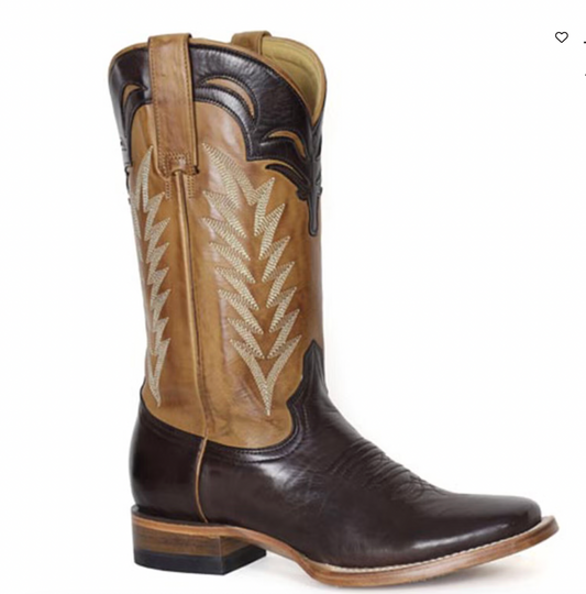 Stetson Ladies Two tone Choc Calf 11''