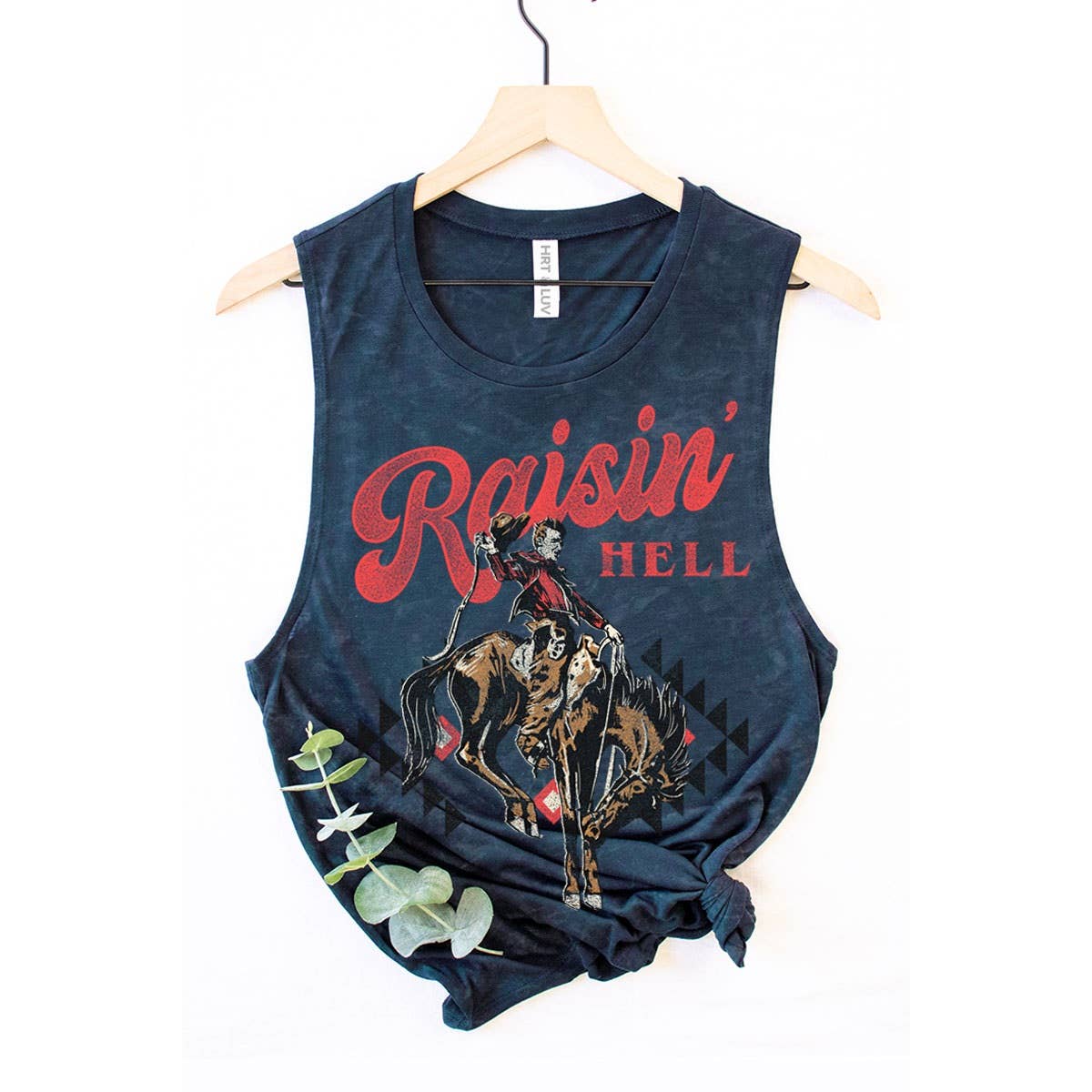 RAISIN HELL MINERAL GRAPHIC TANK TOP