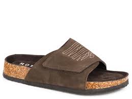 ROPER Womens Leather Bootstitch Sandal
