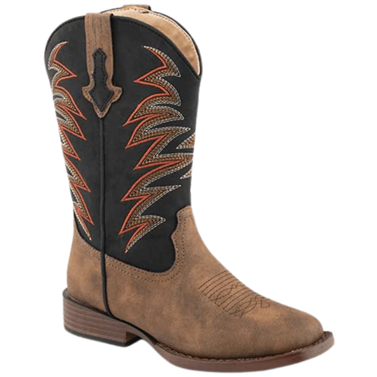Roper Kids Faux Leather Boots